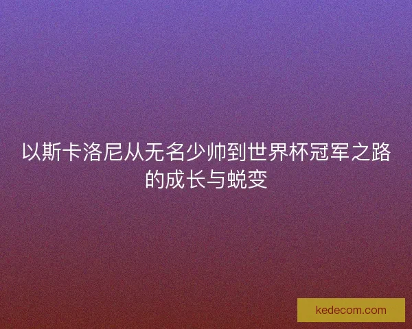 以斯卡洛尼从无名少帅到世界杯冠军之路的成长与蜕变